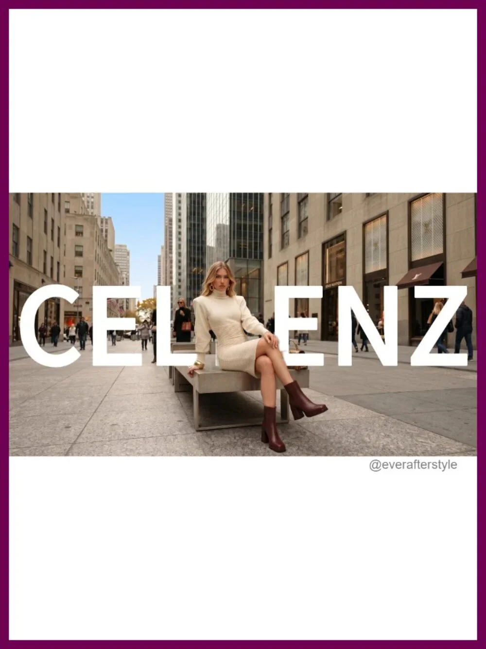 CELLENZ Women Ankle Boots Chunky Block Heel Platform Square Toe PU Leather Fall